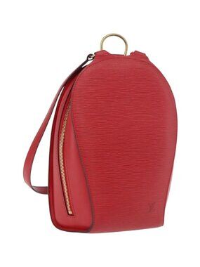 LOUIS VUITTON Epi Mabillon Backpack Castilian Red M52237